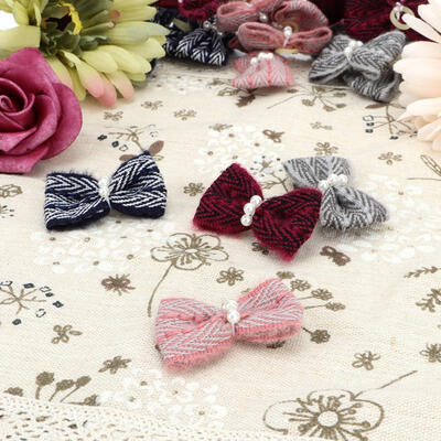 

Greensen 24Pcs Pet Dog Cat Puppy Bowknot Decoration Hairpins Hair Rubber Band Accessory Headwear