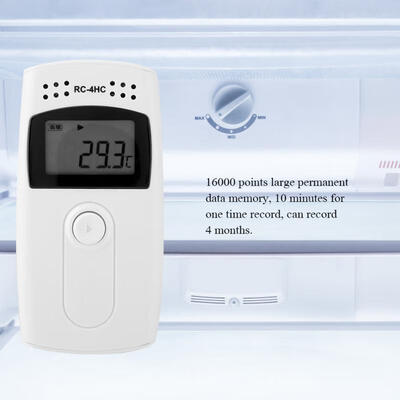 

Greensen Temperature&Humidity Data Logger RC-4HC Resueable Mini Recorder USB with External Sensor