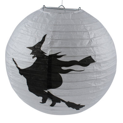 

New Halloween Paper Pumpkin Witch Spider Hanging Lantern Light Lamp Party Decoration Funny Gift