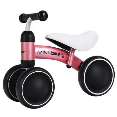 

3 Wheels Baby Balance Bikes No Pedal Walker for 18-36 Months Toddler-Pink