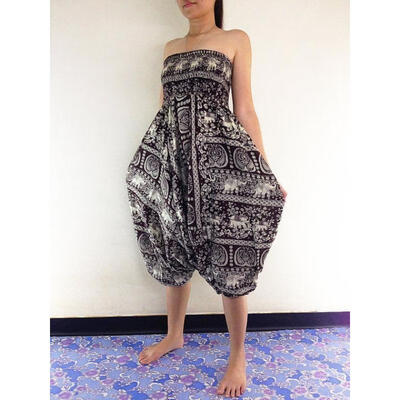 

Ladies Comfy Yoga Beach Baggy Boho Gypsy Hippie Women Harem Pants Trousers