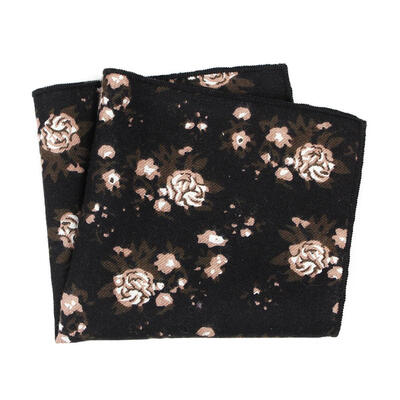 

Fashion Men Floral Print Handkerchief Business Pocket Square Chest Towel