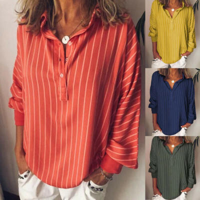 

Plus Size Women Short Sleeve Loose Blouse T Shirt Tops Ladies Summer Floral Top