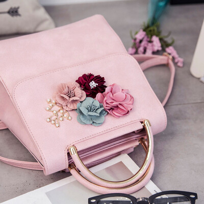 

Tailored Fashion Women Floral Backpack Leather Shoulder Bag Lnclined Shoulder Bag