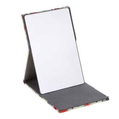 

Foldable Pocket Portable Stainless Steel Rectangular Mirror Makeup Mirror