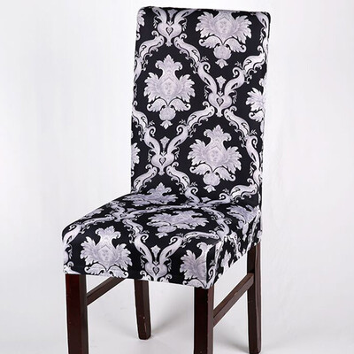 

Stretch Chair Cover Removable Elastic Chair Protector for Hotel Dining Room Office