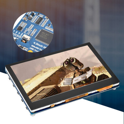 

Greensen 43 inch 800x480 LCD IPS Display Touch Screen for 3B2B Raspberry Pi