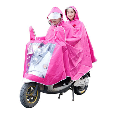 

HaoJie Outdoor electric car double raincoat thickening 12817