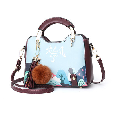 

2019 summer new womens bag fashion handbags handbags trend shoulder bag elegant diagonal female bag
