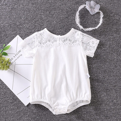

Newborn Infant Baby Kids Girls Cartoon Tulle Romper Jumpsuit Headband Set