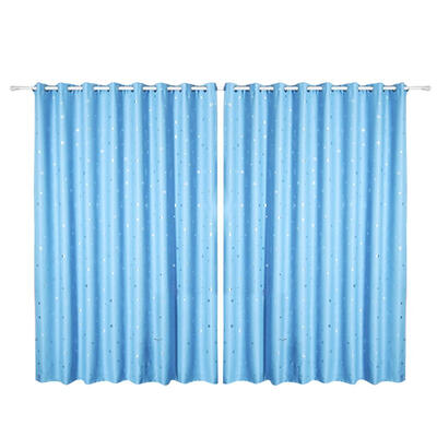 

Snowflake Print Semi-Blackout Curtains Home Bedroom Windows Decor Drapes