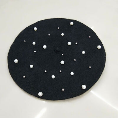 

New Plain Colours Wool Beret Hat Ladies Womens Girls Fashion Autumn Winter Cheap