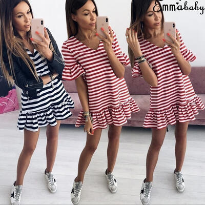 

Emmababy Womens Playsuit Ladies Jumpsuit Summer Beach Holiday Dress Size 6 - 14