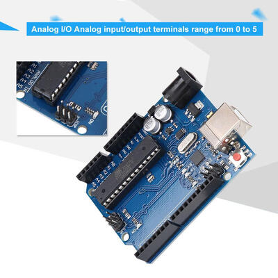 

Greensen ATmega16U2 Development Board with USB Cable Compatible for UNO R3 Prototyping Platform