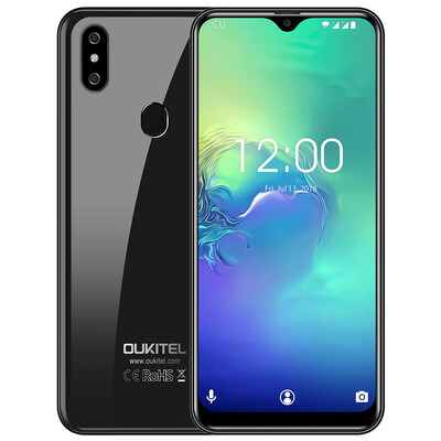 

OUKITEL C15 Pro 4G Phablet 6088 inch Android 90 Pie MT6761 Quad Core 20GHz IMG GE8300 2GB RAM 16GB ROM 3 Camera Fingerprint Sen