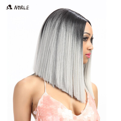 

Noble Hair Synthetic Lace Front Wig Straight Hair 14 Inch Lace Wigs For Black Women Ombre Hair Synthetic Lace Front Wig
