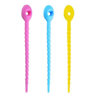 

Non-slip Flexible Silicone Beam Port Bundled Cable Holder Line Binding Tape