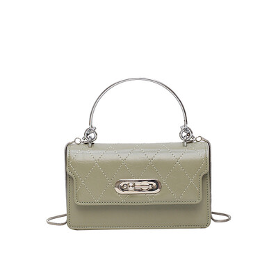 

Texture small bag 2019 female bag spring new Korean version of the wild foreign gas Messenger bag net red student fashion saddle bag