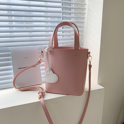 

ins&girls casual small bag fashionable simple&simple color-and-color portable womens bag new 2019 single-shoulder obli