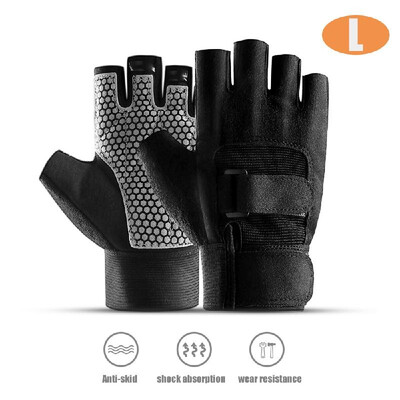 

Glove Outdoor Men&Women Exercise Cycling Half-finger Non-slip Gloves