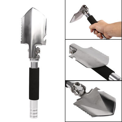 

1Pc Multi-functional Military Folding Shovel Spade Garden Camping Hiking Outdoor Survival Tool Hiking ShovelCamping Shovels