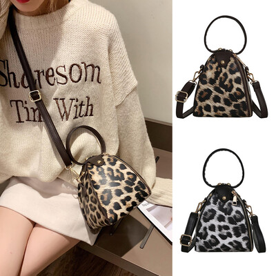 

Tailored Women Cosmetic Leather Bags Leopard Shopping Bag Crossbody Bags Handle Bags