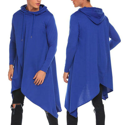 

SUNSIOM Mens Hoodie Long Sleeve Pullover Loose Casual Hooded Sweatshirt Coat Jackets
