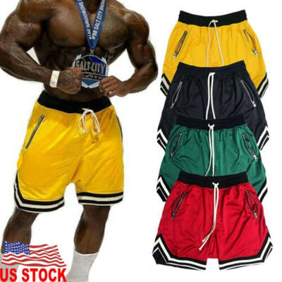 

Fashion Mens Summer Casual Shorts Gym Sports Training Bodybuilding Short Pants