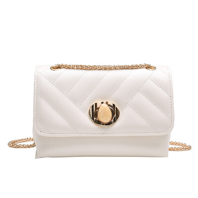 

2019 new small fragrance womens bag Korean version of the wild shoulder Messenger bag advanced sense velvet rhombic chain small square bag