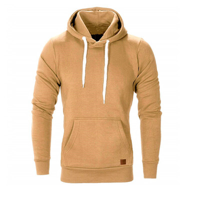 

Warm Mens Long Sleeve Casual Tops Shirts Cotton Hooded T-shirt Hoddies