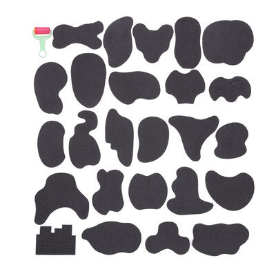 

25pcs DIY Hair Trimmer Carved Coloring Pattern Stencil Hair Tattoo Template