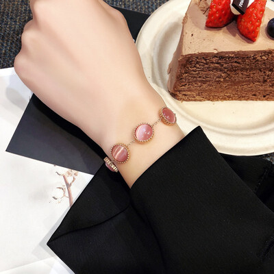 

Womens Bracelet Opal Bracelet Strawberry Crystal Wild Bracelet