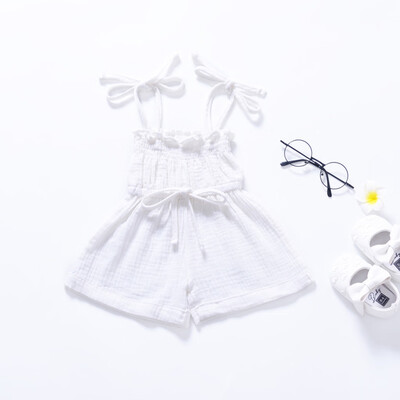 

Toddler Kid Baby Girl African Print Sleeveless Romper Hair Band Bodysuit Clothes