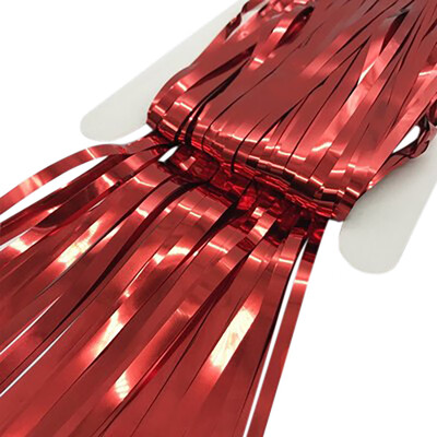 

Foil Curtains Photography Background Metallic Fringe Curtains Shimmer Curtain For Birthday Wedding Party Christmas Decorations