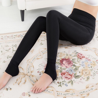 

200g autumn winter velvet thickened pearly leggings for women look thin&wear step warm pants seamless whole pants D002