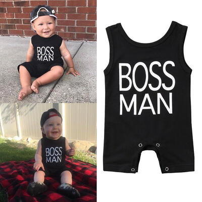 

Newborn Kids Baby Boy Cotton Romper Bodysuit Jumpsuit Playsuit Clothes Outfit