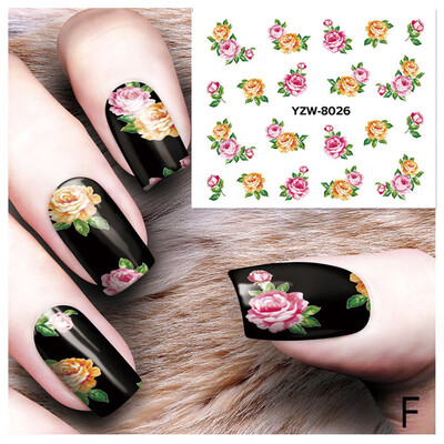 

Toponeto DIY Nail Applique Adhesive Flower Rattan Nail Sticker Lace Design Nail Paste