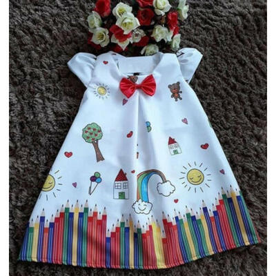 

US Stock Flower Girl Dress Kid Baby Party Princess Tutu Dress Gown Fancy Clothes
