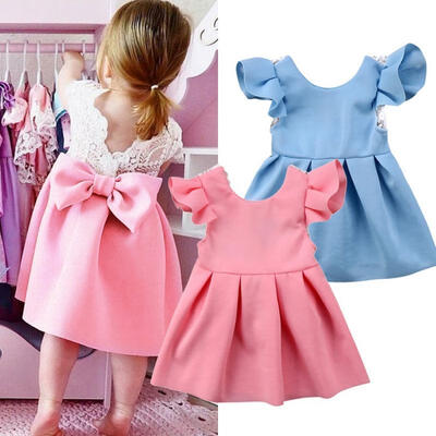 

Summer Toddler Baby Kids Girls Dresses Kids Ball Gown Party Dress Sundress Skirt