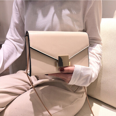 

High-grade small bag female diagonal across the ocean 2019 new texture wild single shoulder slung fashion chain small square bag