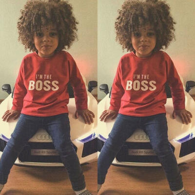 

Children Kids Baby Boy Girl Winter Cotton Tops Long Sleeve T-Shirt Sweatshirt