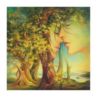 

5D DIY Full Drill Square Diamond Painting Lover Tree Cross Stitch Kit Craft
