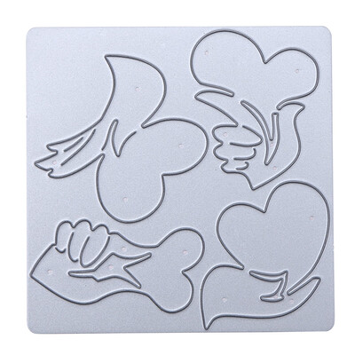

Love Pose Jointed Board DIY Scrapbook Craft Embroidery Cutting Die Stencils