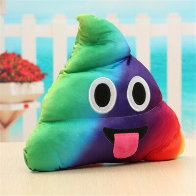 

New Style Love Cute Hot Individuality throw Emoji Cushion Heart Eyes Poo Shape Pillow Doll Throw Gift