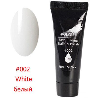 

15ML UV Gel Poly Gel Nails Polygels Nails Builder Poligel Nails Kit Extension Acrylic Nail Art Crystal UV Resin Builder Gellak