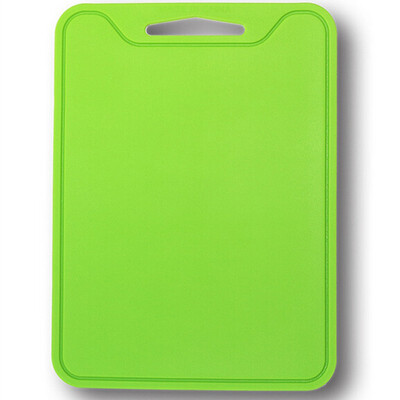 

The silicone cutting board