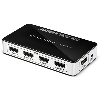 

HDMI Switch 4-in-1 Splitter with Adapter