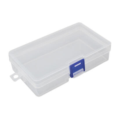 

Small Transparent Plastic Storage Box Jewelry Parts Functional Empty Boxes