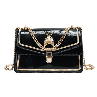 

European&American fashion ladies bag new retro wild handbag shoulder diagonal small square bag