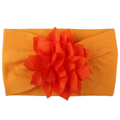 

SUNSIOM Soft Baby Girls Kids Toddler Bow Hairband Headband Turban Big Flower Head-Wrap